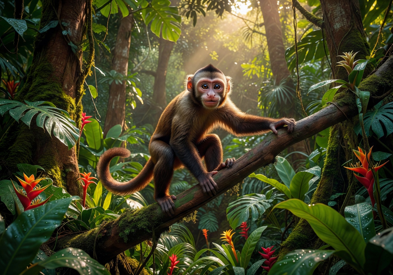 Jungle Monkey Mascot Inspiration